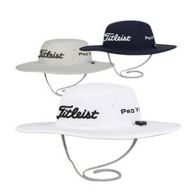 타이틀리스트 [2020년신제품]타이틀리스트 TOUR AUSSIE GOLFCAP 골프캡 카우보이 모자 자외선차단, 블랙(화이트), 1개