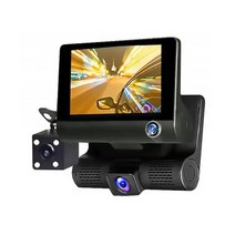 CA-202XH 차량용 블랙박스 3체널 실내 전방 후방 캠코더 카메라 32GB