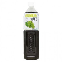 과일원액 에이드원액 에이드농축액 음료베이스 1500ml, 음료베이스 청포도 1개