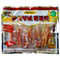 라이코스펫 숯불양념닭갈비(미니) 500g