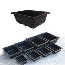 분재화분 10치 블루베리 텃밭 사각 미니 화분
