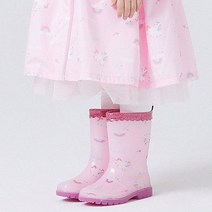 [코코리따] @서면NC 여아 최신상 레인부츠 특가세일@ 은은한 핑크 옐로우에 무지개 유니콘이 예쁜 여아 장화#미끄럼방지 바닥재# 반짝반짝 무지개 여아장화 CEpu22AE1-coc