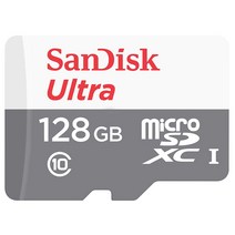 샌디스크 울트라 라이트 마이크로 SD 카드 / 메모리 보관 케이스, 128GB