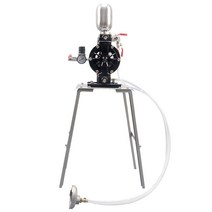 A-10 공압 다이어프램펌프 오일 페인트 내산염기성, A-10 스탠다드  실버