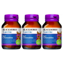 블랙모어스 슈퍼키즈 멀티 비타민츄어블 60정 X 3병