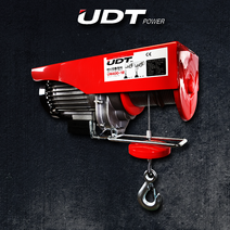 UDT 호이스트 미니 전동윈치 크레인 도르레 리프트 단상220V, UH600-12, UH시리즈, 1개