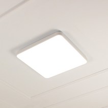 포유 국산 LED 삼성칩 뉴슬림 방등 주광색 60W 천장 안방 아이방 가정용 사무실 조명 거실등, LED 프리미엄뉴슬림 국산 방등 하이엔 60W