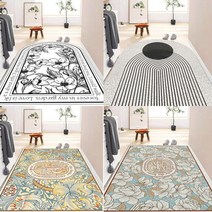 북유럽 인테리어 현관 코일매트 업소용 발매트 카페 공간처럼, 써클 반타원 100x120