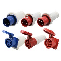 산업용 플러그 커넥터 캠핑카 카라반 소켓 방수 도킹, 5핀 플러그 63A