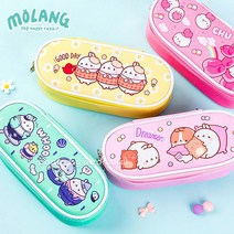 8000 몰랑 원형 폴딩 펜슬케이스 022745, 단품, 단품