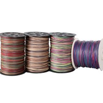 [펠트친구] 그라데이션 오시도리끈, 3mm 카키