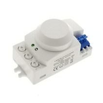 220V-240V 레이더 바디 센서 스위치 자동 홈 계단 복도 소형 마이크로 웨이브 모듈, [01] Black
