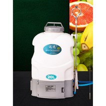 리튬 배터리 충전식 농약 분무기 20L 전동 자동 압축 살충 방제 제초기 분무기, 8AH 리튬 배터리 (스마트)개