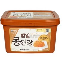 범일 콩된장 소입자, 4개, 2.9kg