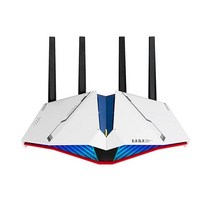 ASUS 로그 스트릭스 AX5400 Wi-Fi 6 게이밍 라우터 전용 게이밍 포트/인스턴트 가드/적응형 QoS/포트 포워딩/아우라 RGB/Ai메시 호환 (GS-AX5400), AX5400 Gundam Edition