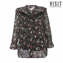 비지트인뉴욕 플라워패턴레이스블라우스 VV8SS20