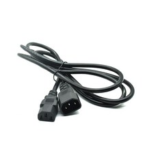 PC 컴퓨터 모니터 DMX DJ 무대 조명용 전원 연장 케이블 IEC C14 코드 UPS 320 3m 5m, 05 2m