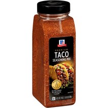 McCormick Premium Taco Seasoning Mix 맥코믹 프리미엄 타코 시즈닝 믹스 24oz(680g), 1개