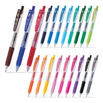 제브라 JJ15 사라사클립 0.5mm 볼펜, 1개, 그레이