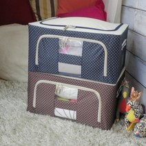 건강-드림_대용량 포시즌하우스 리빙박스 120리터 2p 가정용수납함 수납함 다용도함 정리함 도정리함 다용도 가정용 박스함_rjsrkdemf, 건강_드림-옵션_120-2p 포시즌-브라운