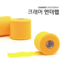 크래머 언더랩 테이프 1롤 스폰지 옐로우 피부보호