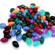 천연원석타원형 비즈 모조 스톤 30 개 쥬얼리 제작 팔찌 펜던트 DIY, 12 Mixing