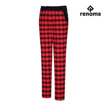 [레노마골프]여성 캐주얼 체크 배색 팬츠 RWPTH8509-500
