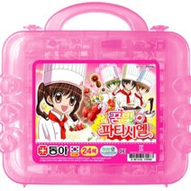 펜코리아(디오피스) 동아연필 크레파스 여자캐릭터 랜덤발송(파티시엘 소피루비 중 랜덤), 24색