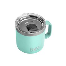 텀블러 물컵 YETI Rambler 14oz 414ml 머그 화이트, 시폼