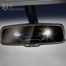 JS automotive 테슬라모델3 하이패스 룸미러 백미러 눈부심 빛반사 방지 차량 보호 필름 셀프 부착 스티커 인테리어, 차량한대분