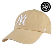 47브랜드 뉴욕양키스 MLB 남자 여성 엠엘비 볼캡 모자 B-RGW17GWS-LT