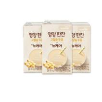 뉴케어 영양한잔 고칼슘 두유 정성을 담아 150ml 24팩, 72팩