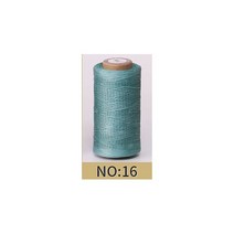 1mm 150D 가죽 왁스 스레드 코드 DIY 수공예 도구 핸드 스티칭 50 미터 플랫 재봉 라인118755, NO 16