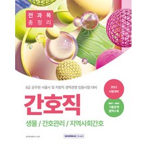 2023 8급 공무원 간호직 전과목 총정리 (생물 간호관리 지역사회간호) 서원각, One color | One Size