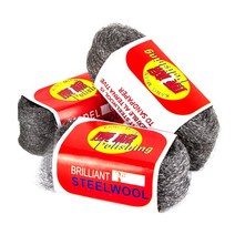 찌든 유리 유막 물때 녹 기름때 제거 철솜 스틸울 4호, 스틸울4호-대형