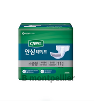 디펜드 남녀공용 안심플러스 언더웨어 성인기저귀 중형, 0  56~91cm (SM)/소중형, 15개, 11개입