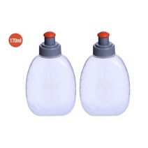 백패킹 하이킹 장비AONIJIE SD05 SD06 물병 플라스크 저장 컨테이너 BPA, 2개-170ml