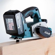 Makita 3인치 무선대패 18v 82mm v홈 모서리 깊이조절 넓은면적 휴대용 DIY