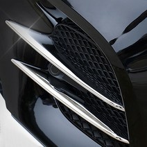 벤츠 GLC클래스 전면 범퍼 하단 안개등 에어덕트 카본 크롬 커버 몰딩 AMG 라인 패키지 범퍼