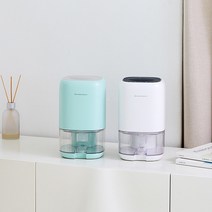 퓨전에프앤씨 LED 무드등 저소음 원룸 아이방 베란다 미니 제습기, DH850제습기 민트
