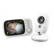 베이비 모니터 아기방CCTV 나이트비젼 온도계 자장가 탑재 3.2인치 LCD모니터 아기모니터, BM603