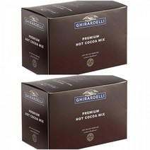 Ghirardelli Premium Hot Cocoa Mix Packets 기라델리 프리미엄 핫 코코아 믹스 가루 43g 15개입 2팩