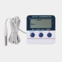 라이크 냉장고 온도계 알림 냉동고 벽부착 김치냉장고, 단품