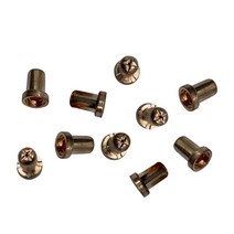 shangren 40A/PT-31 절단 토치 부속품을 위한 10pcs 플라즈마 커터 노즐 내구성, 16mm, 황금, 금속