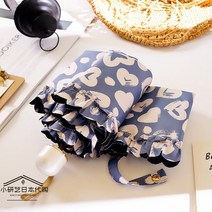 레이스양산 암막양산 일본 레이스 초경량 50% 태양 우산 미니 양산 여성 선 스크린 자외선 휴대용 포켓 써니