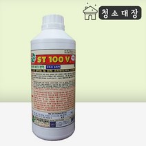 청소대장 ST100V 에스티백브이 1L 녹 물 때 제거제 세정 세척 백화 제거, ST-100V(에스티백브이)1L