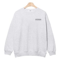 크로젬 주니어 남녀공용 특양면 체크 오버핏 맨투맨 CRZSTJ 090