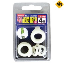 해동 HA-697 축광 실리콘 줄감기 2세트 싹쓰리낚시, 1호 (1.7~2.2)