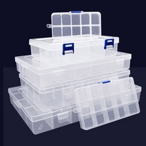 핫딜!!최저가!!(라라몰) 투명부품수납함 8칸/10칸/15칸/18칸/24칸/28칸/36칸, 36칸