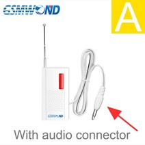 차량용 태양광 경광등 가정 도난 보안 경보 용 사이렌 송기 모듈 433MHz, 한개옵션0